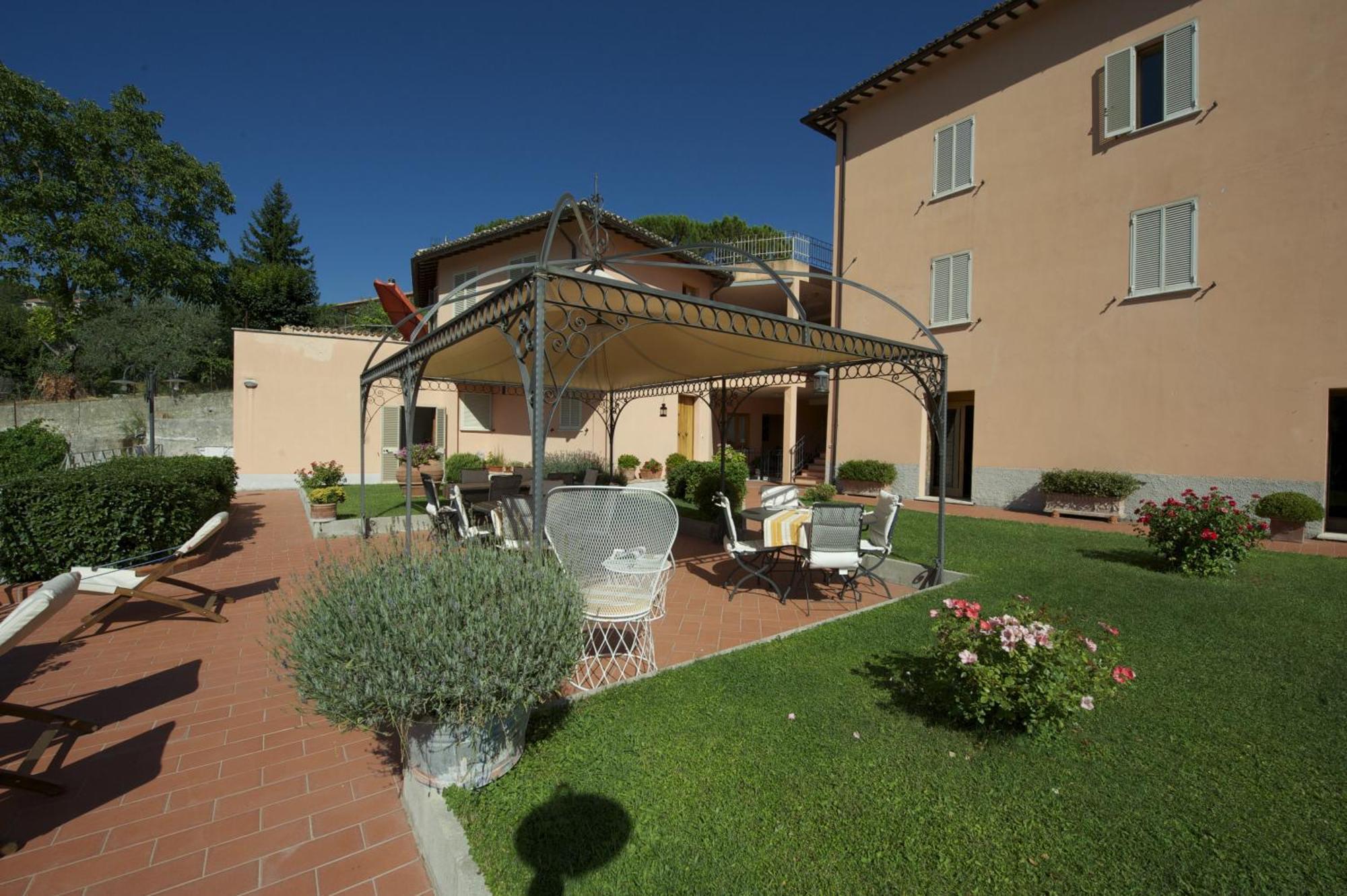 Albergo Villa Cristina Spoleto Bagian luar foto
